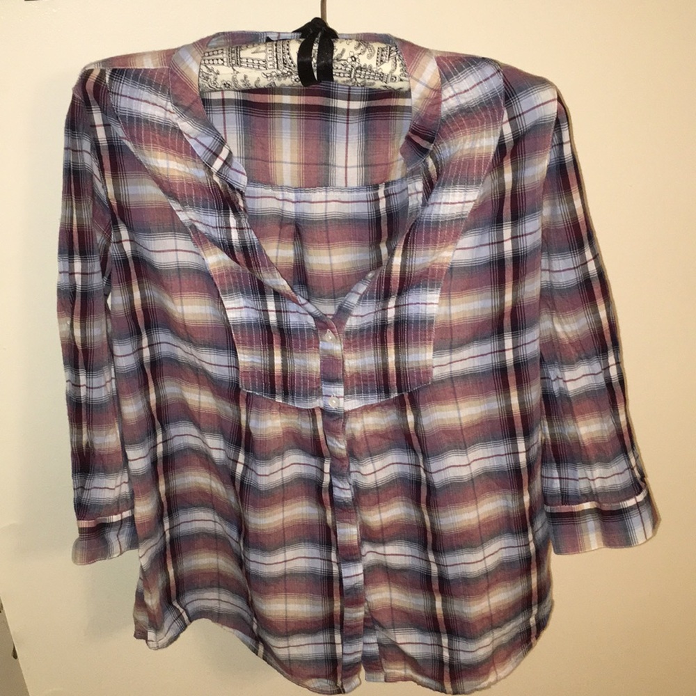 Long sleeve blouse